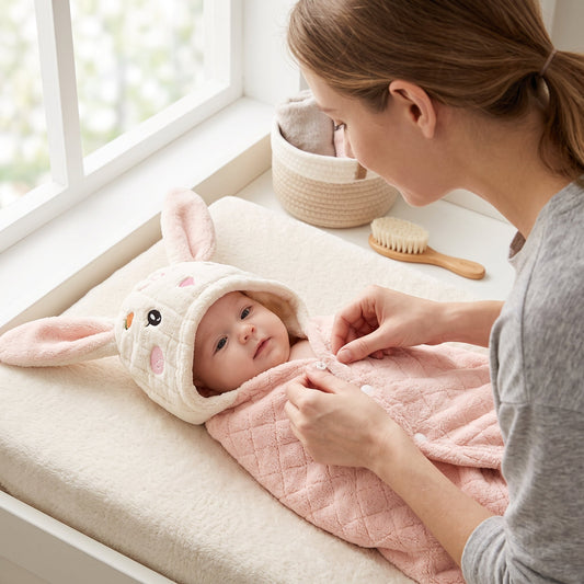 Little Manta Wrap Baby Bath Towel