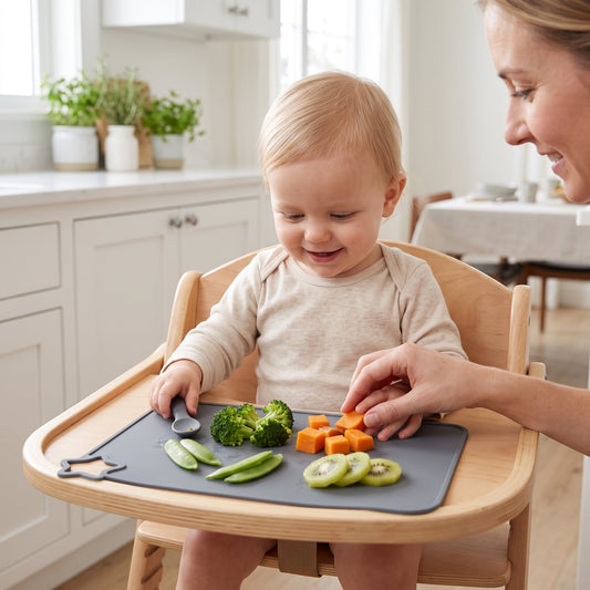 Little Manta Star Silicone Baby Placemat