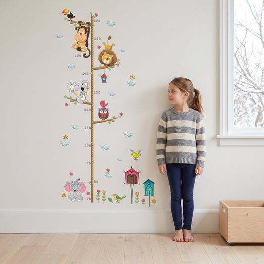 Little Manta Monkey Friends Height Growth Chart