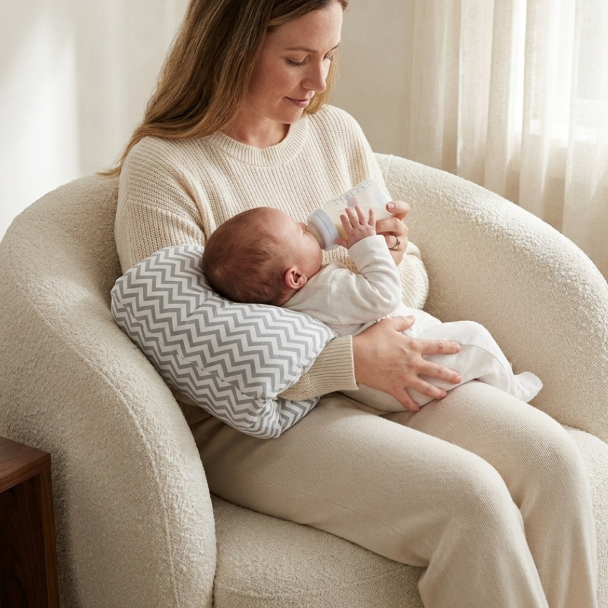 Little Manta Feeding Arm Pillow
