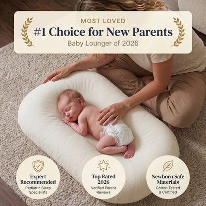 Little Manta Pastel Baby Lounger Pillow