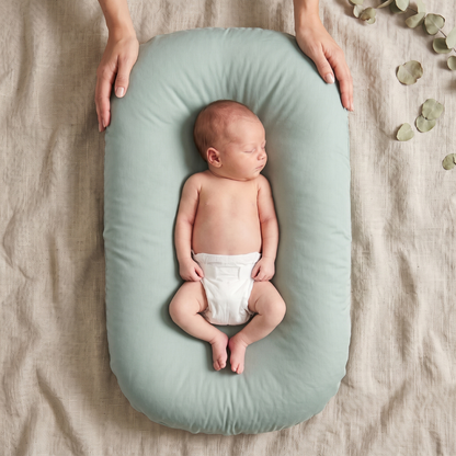 Little Manta Pastel Baby Lounger Pillow