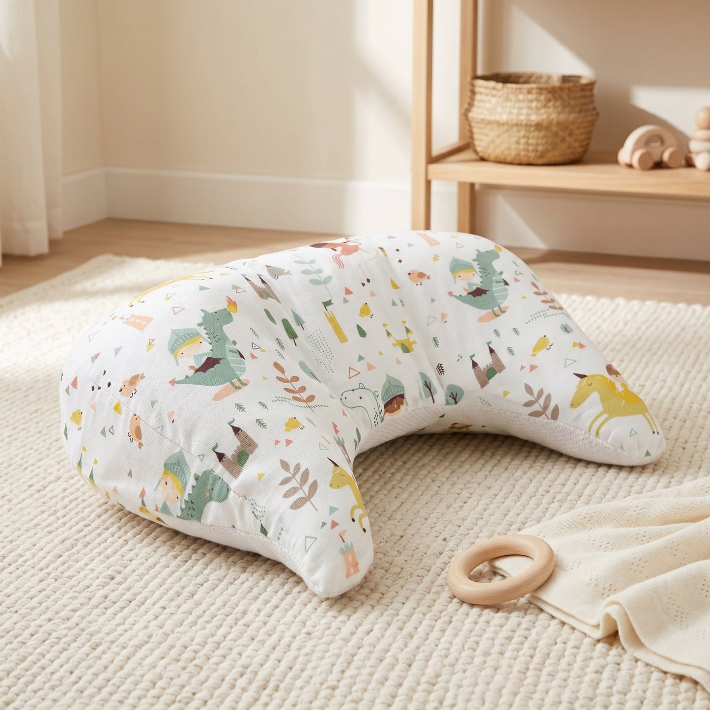 Little Manta Tummy Time Pillow