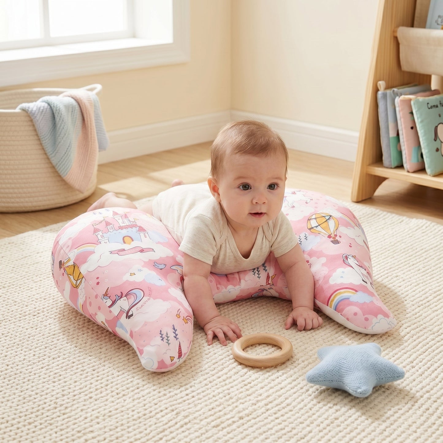 Little Manta Tummy Time Pillow