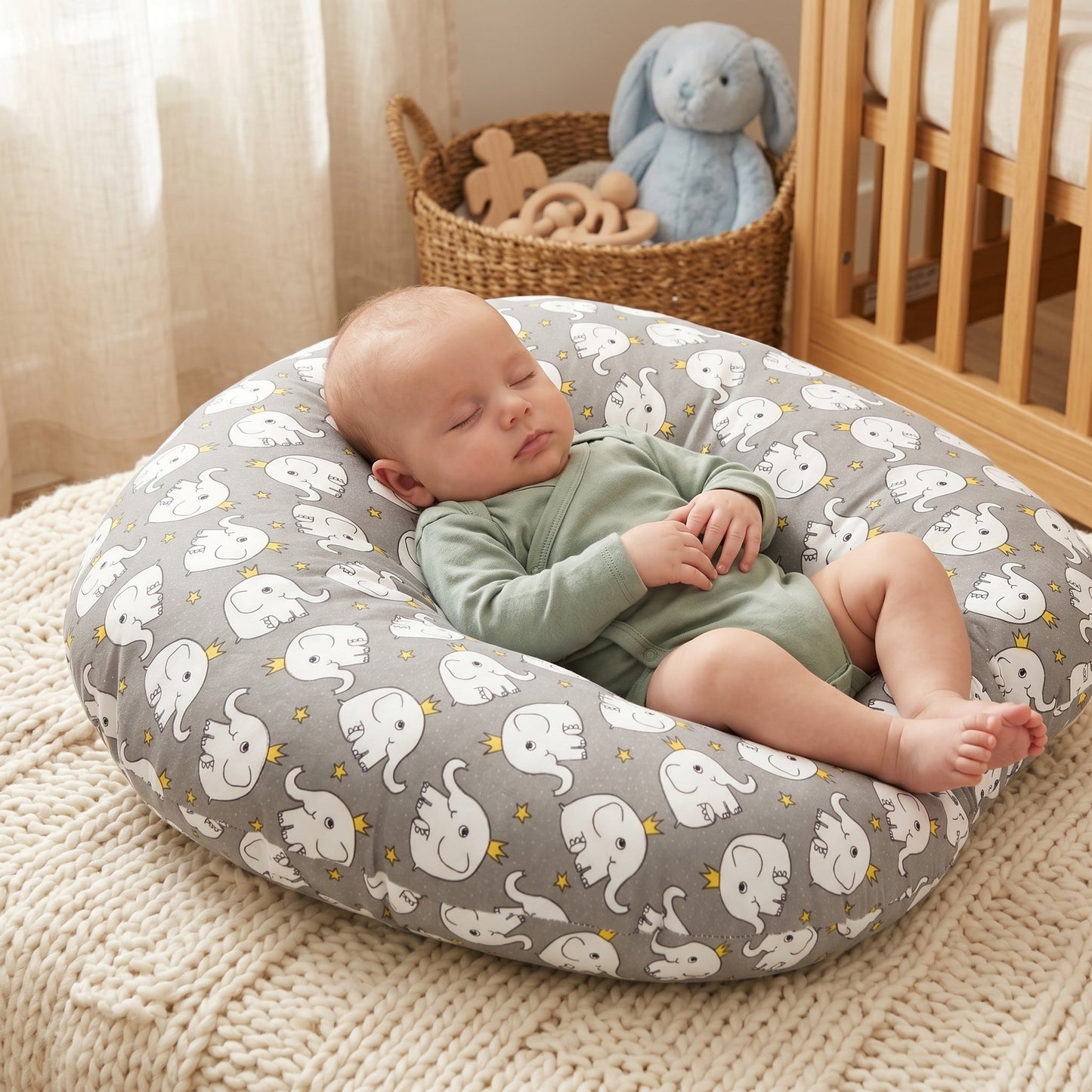 Little Manta Baby Wedge Pillow