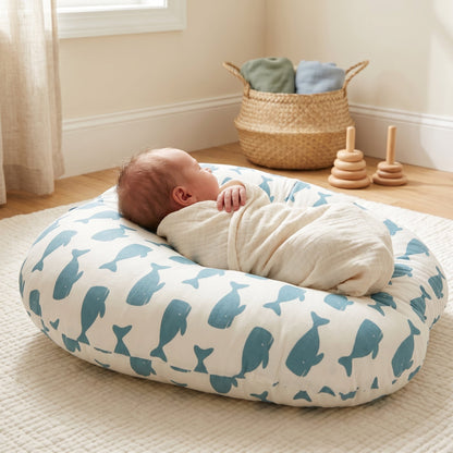 Little Manta Baby Wedge Pillow