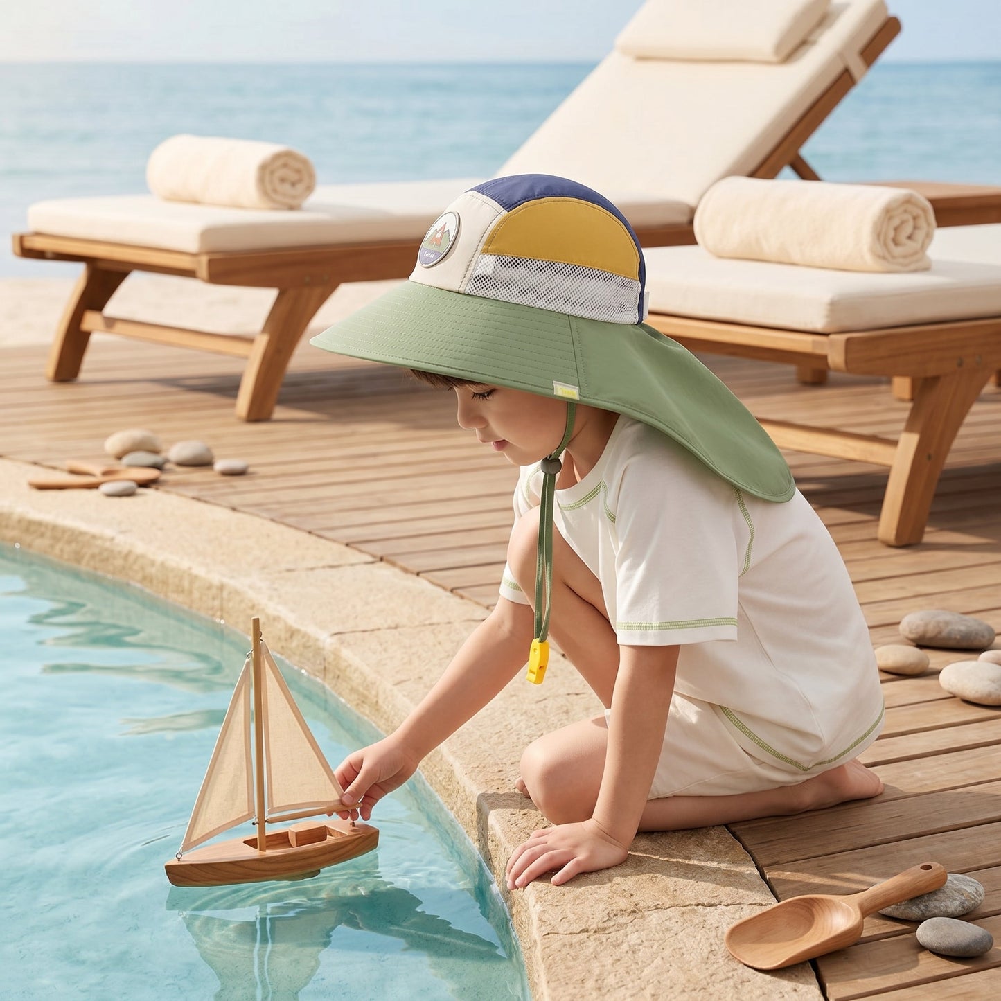 Little Manta Sunny Baby Sun Hat