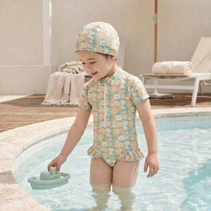 Little Manta Bloom Girls Swimsuit