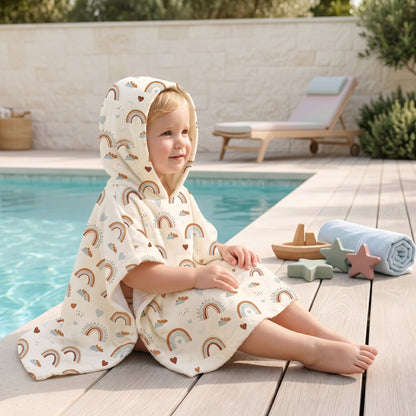 Little Manta Cuddle Kids Hooded Towel