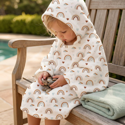 Little Manta Cuddle Kids Hooded Towel
