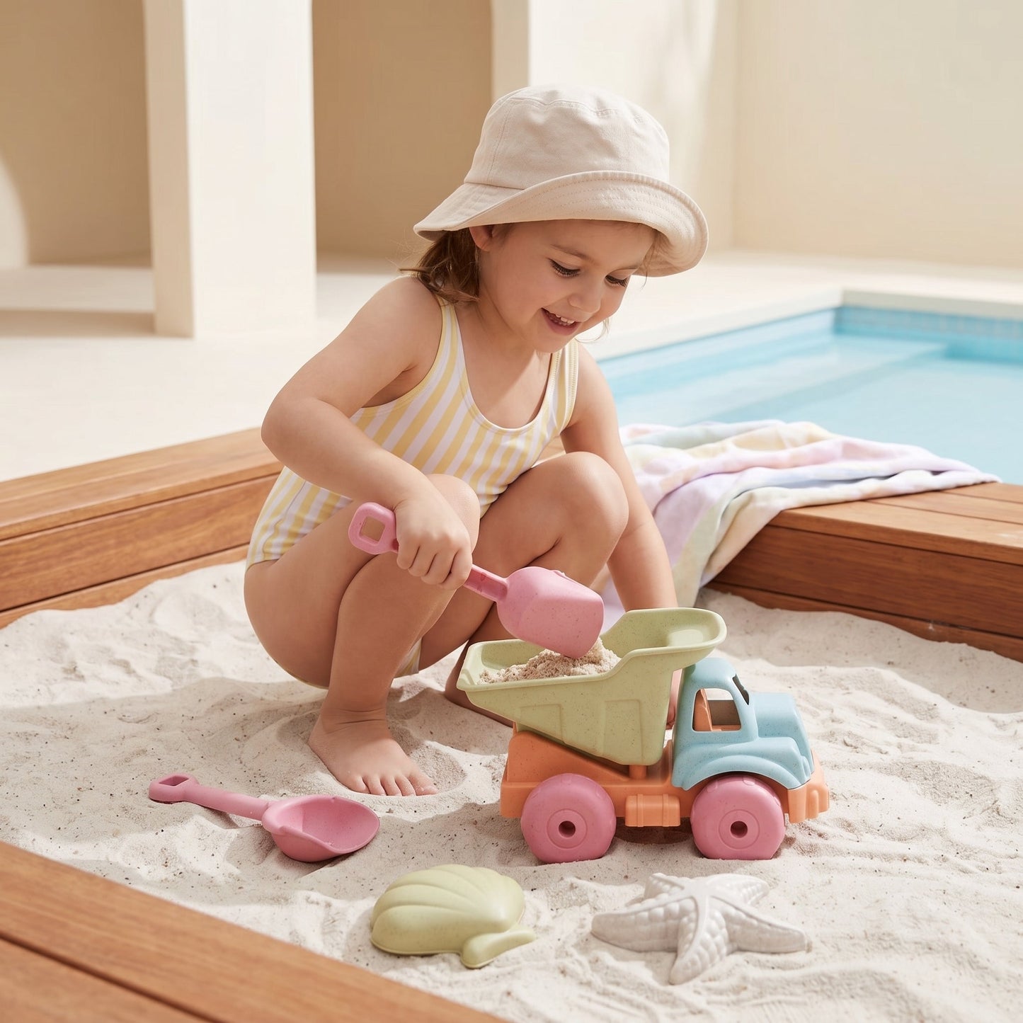 Little Manta Dune Kids Beach Toys
