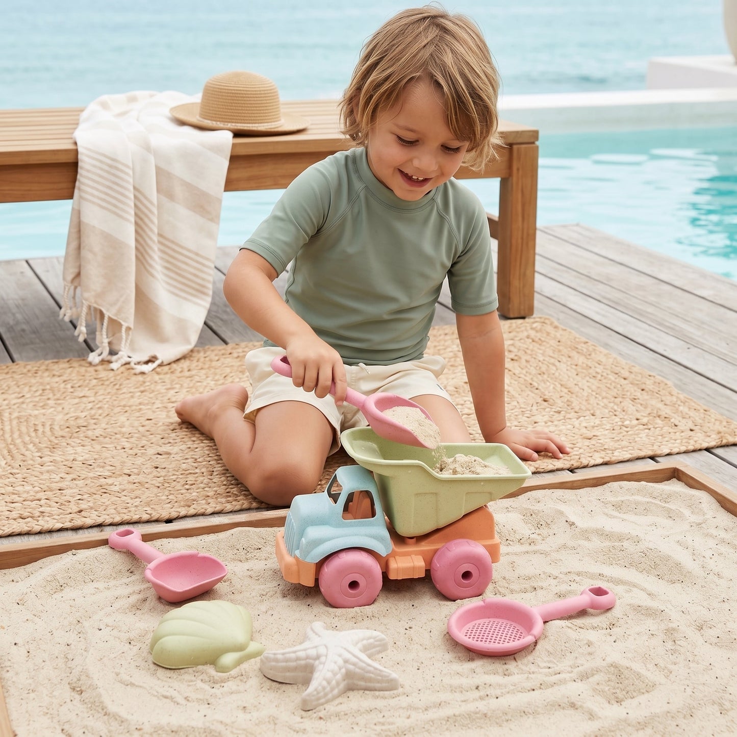 Little Manta Dune Kids Beach Toys