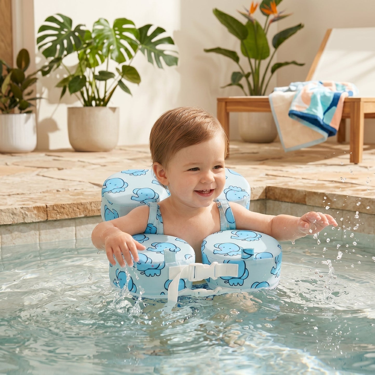 Little Manta Otter Baby Swim Vest