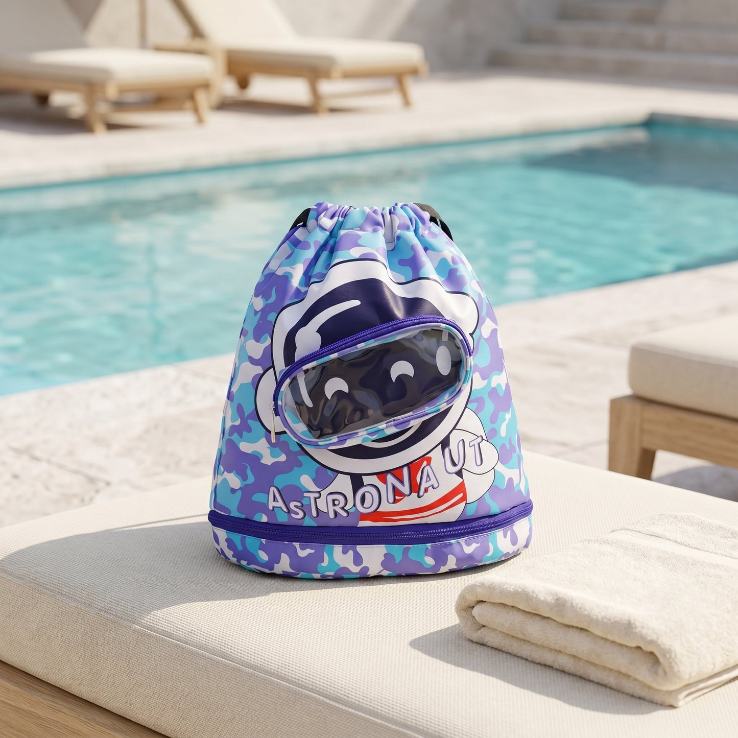 Little Manta Reef Kids Swim Bag