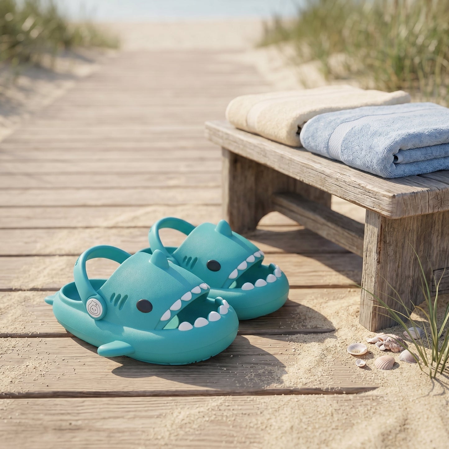 Little Manta Shark Kids Pool Slides
