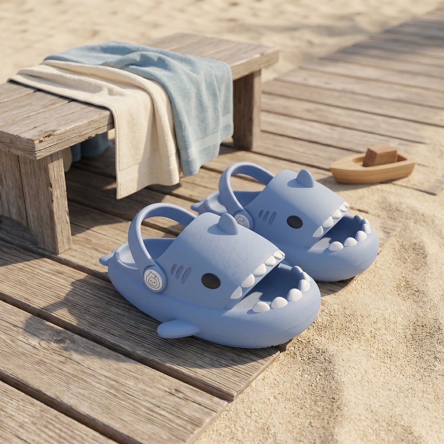Little Manta Shark Kids Pool Slides