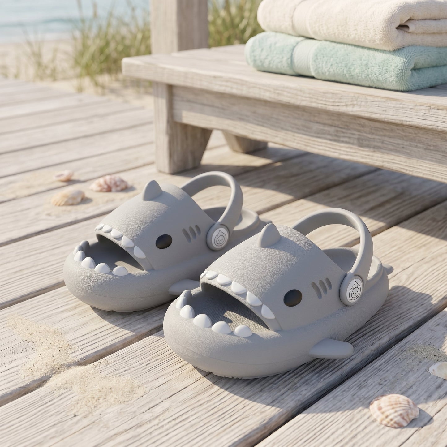 Little Manta Shark Kids Pool Slides