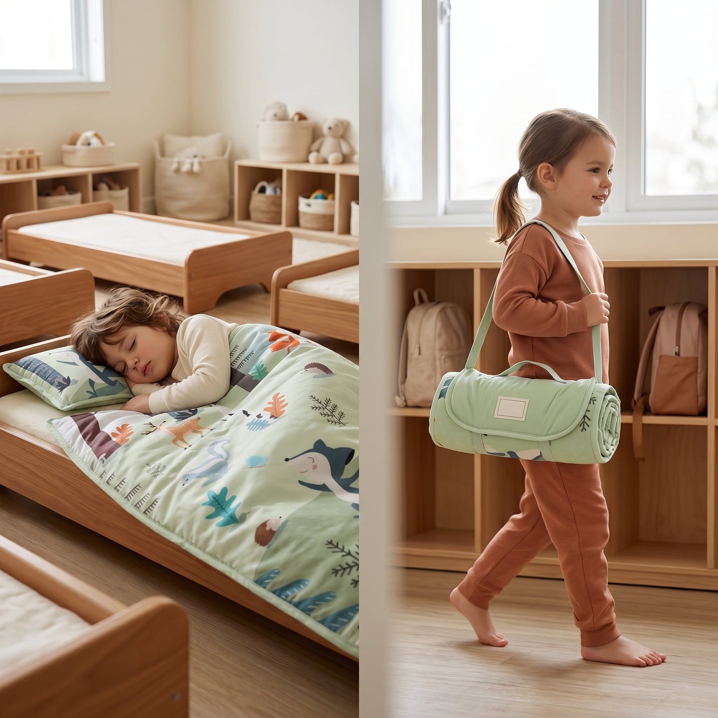 Little Manta Snug Kids Nap Mat