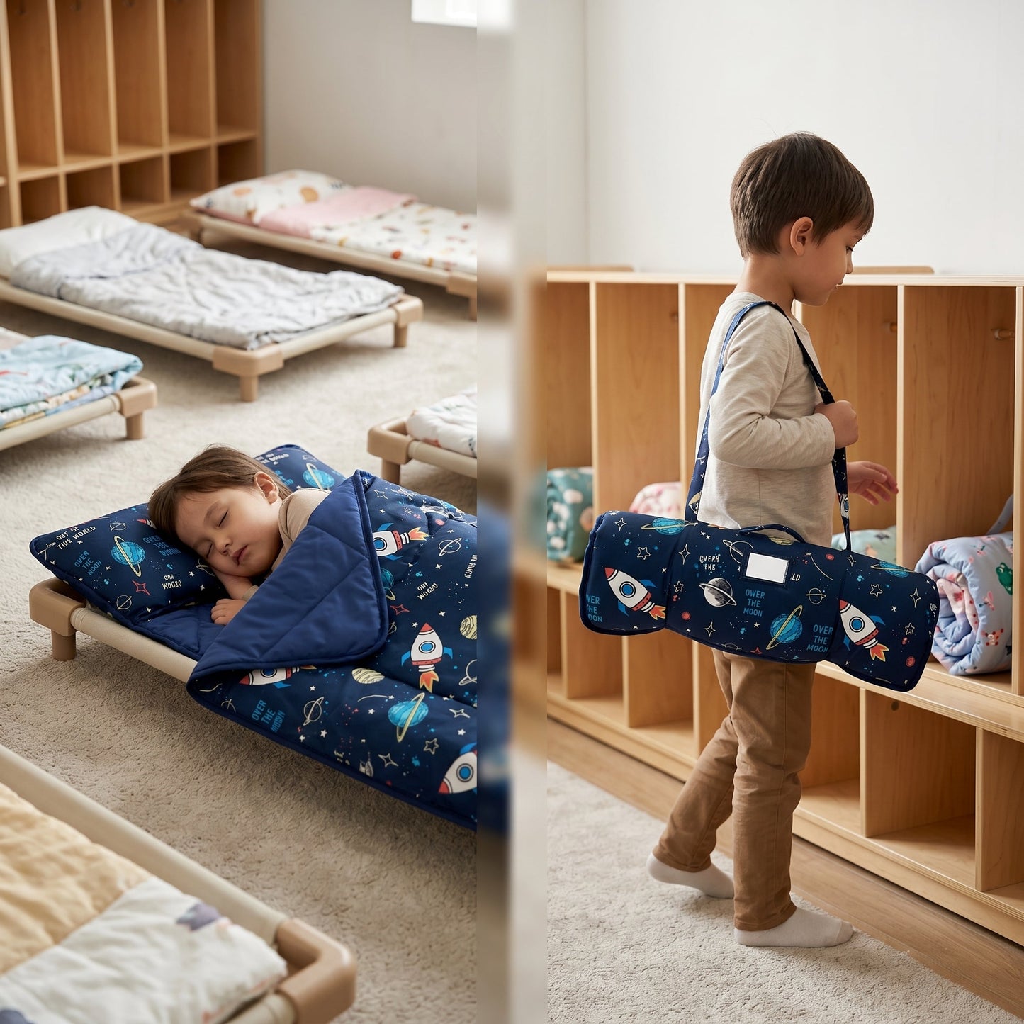 Little Manta Snug Kids Nap Mat