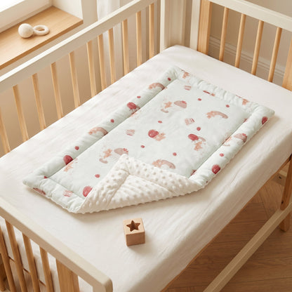 Little Manta Linen Baby Changing Mat