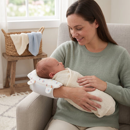 Little Manta Frost Nursing Arm Pillow