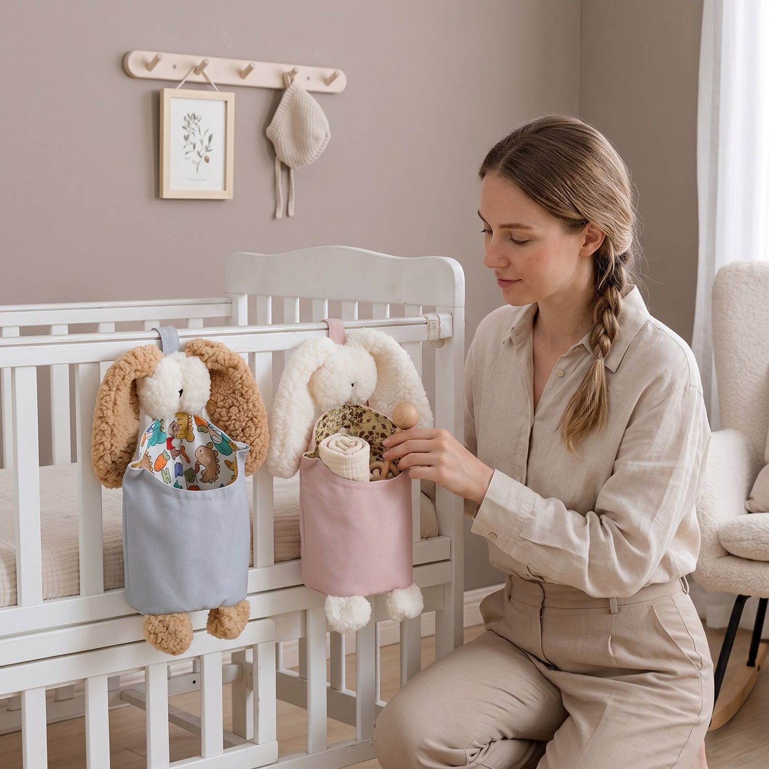 Little Manta Nook Crib Storage Caddy