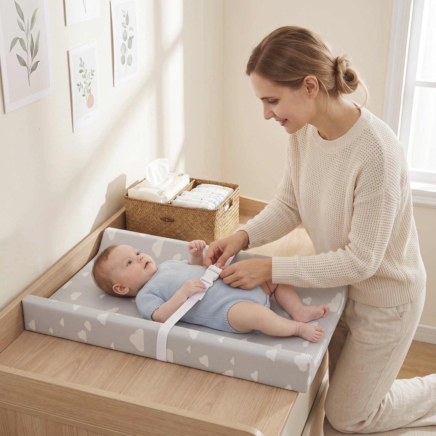 Little Manta Wipe Baby Changing Mat