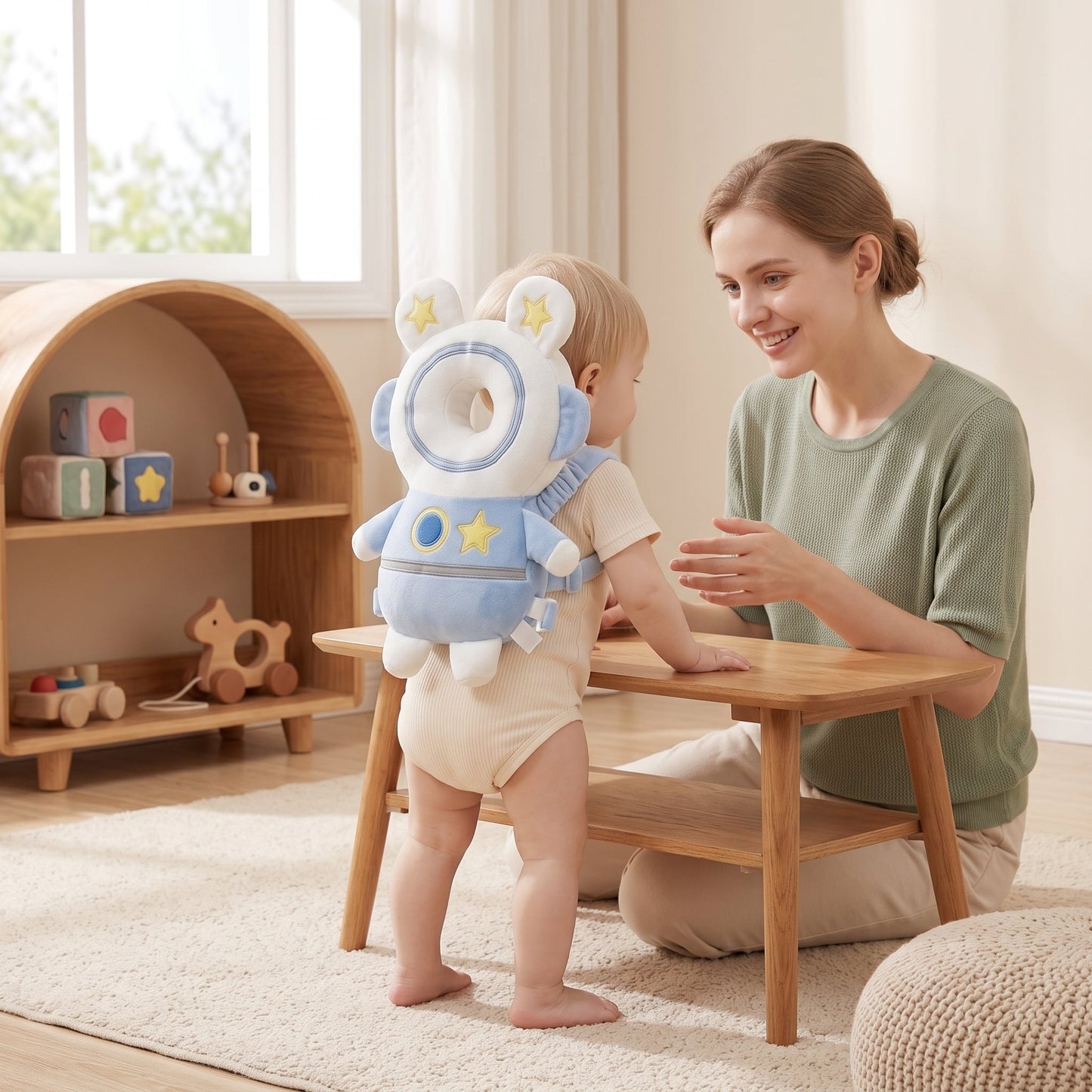 Little Manta Head Saver Backpack
