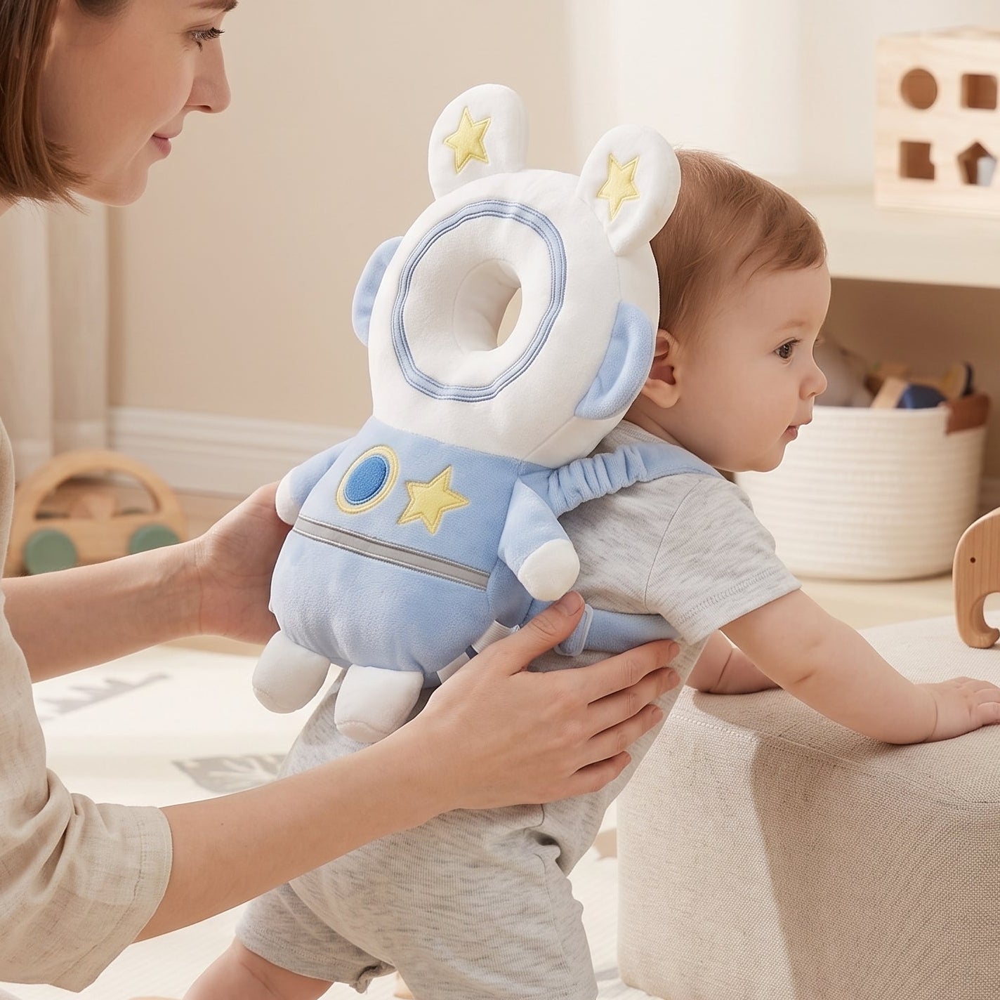 Little Manta Head Saver Backpack