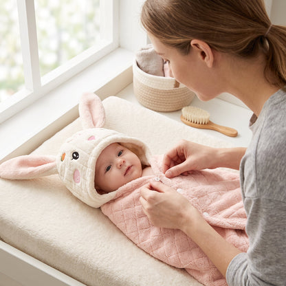 Little Manta Wrap Baby Bath Towel
