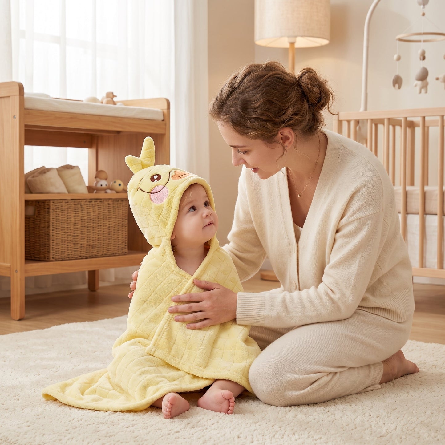 Little Manta Wrap Baby Bath Towel