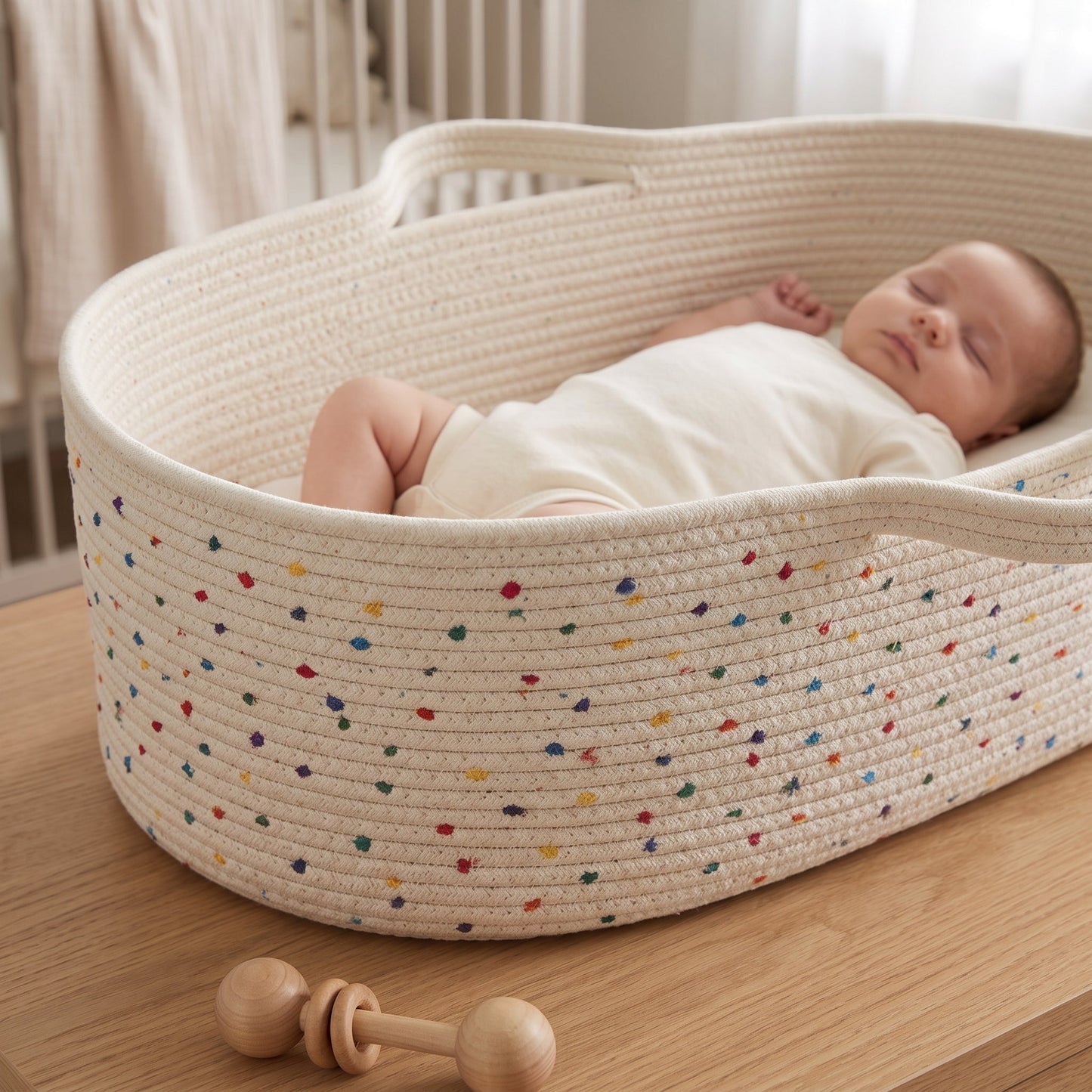 Little Manta Tote Baby Changing Basket
