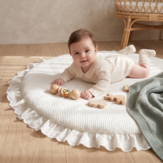 Little Manta Round Baby Play Mat