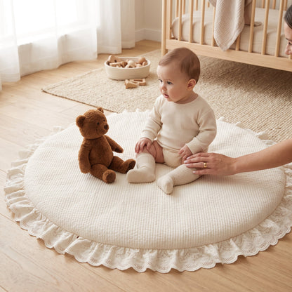 Little Manta Round Baby Play Mat