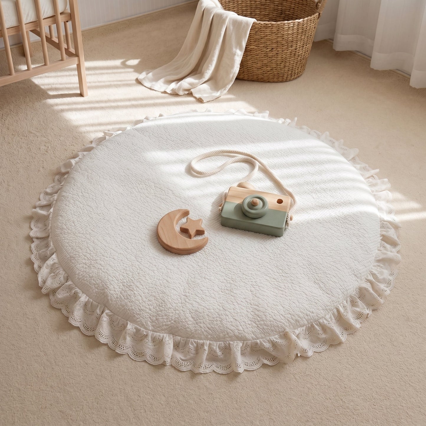 Little Manta Round Baby Play Mat