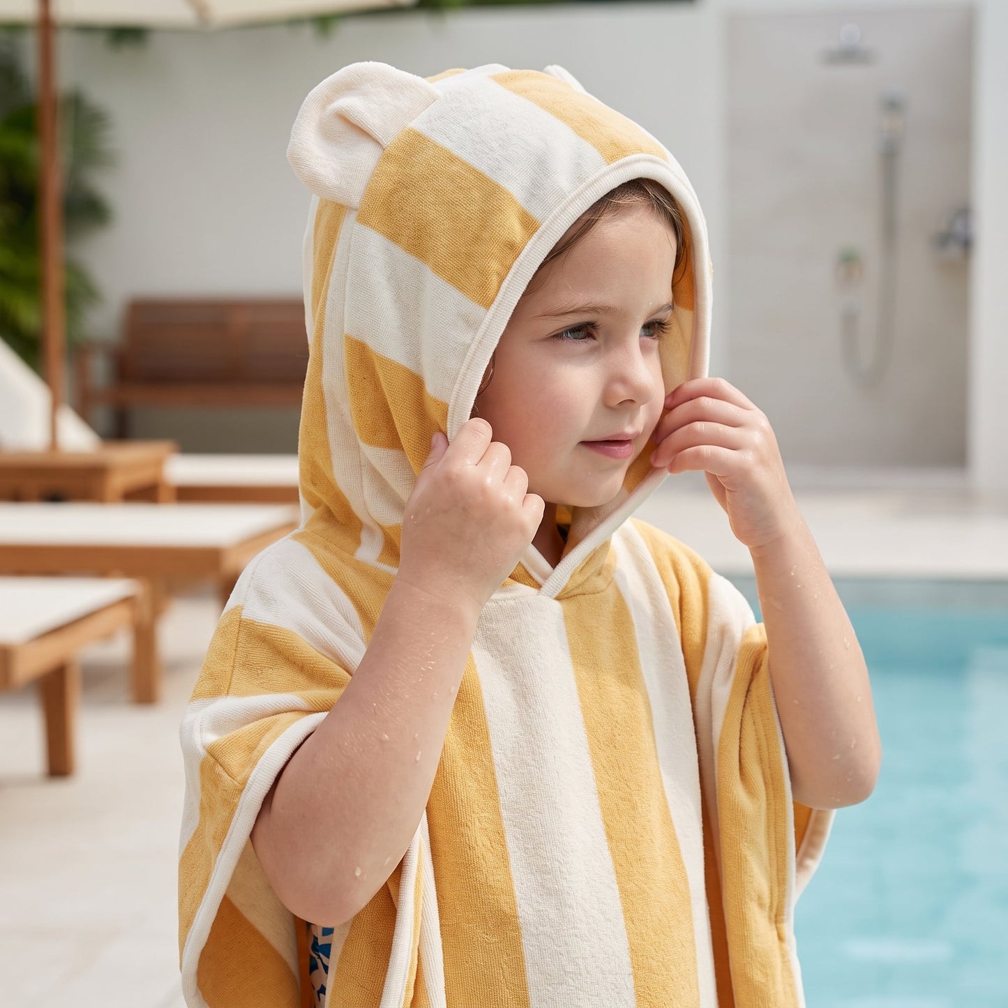 Little Manta Critter Kids Hooded Towel