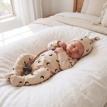 Little Manta Cotton Baby Footed Romper