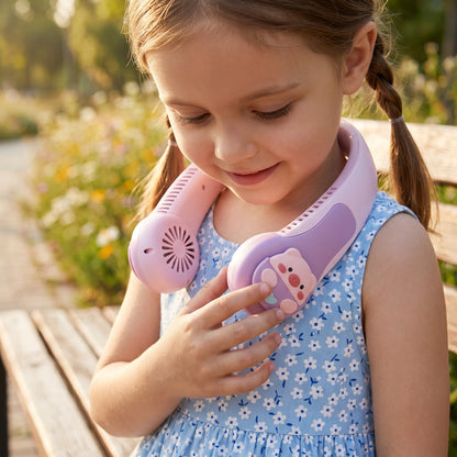 Little Manta Kids Wearable Neck Fan