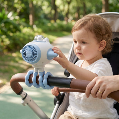Little Manta Musical Oscillating Stroller Fan
