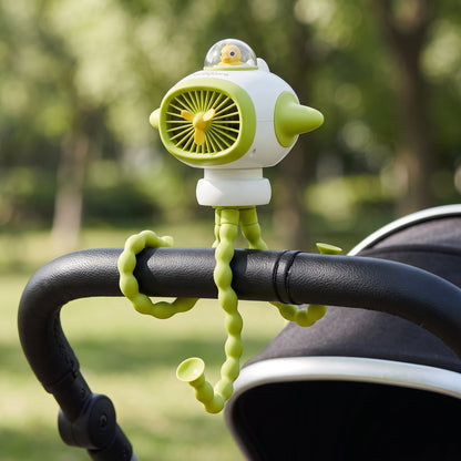Little Manta Musical Oscillating Stroller Fan