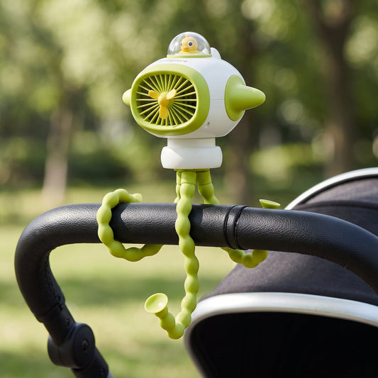 Little Manta Musical Oscillating Stroller Fan