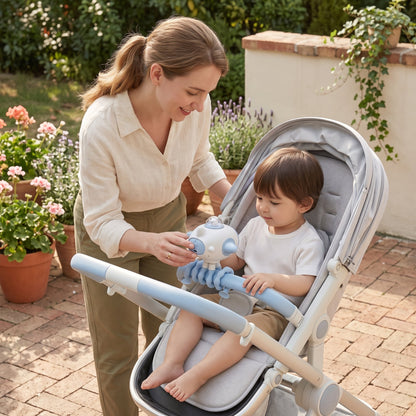 Little Manta Musical Oscillating Stroller Fan
