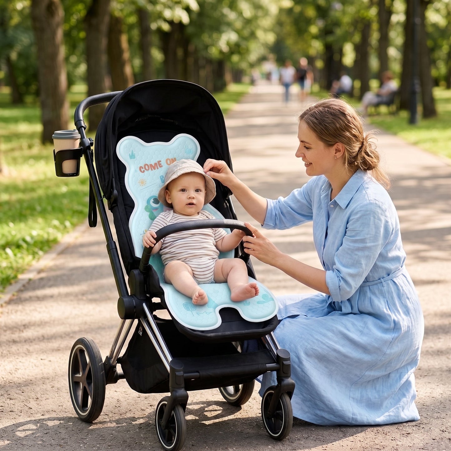 Little Manta Cool Baby Stroller Pad