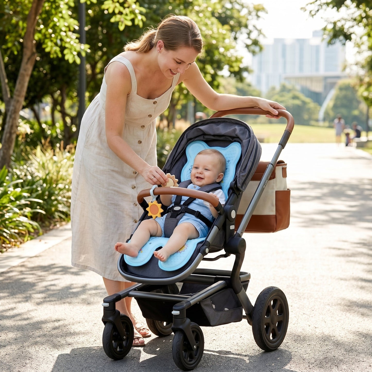 Little Manta Cool Baby Stroller Pad