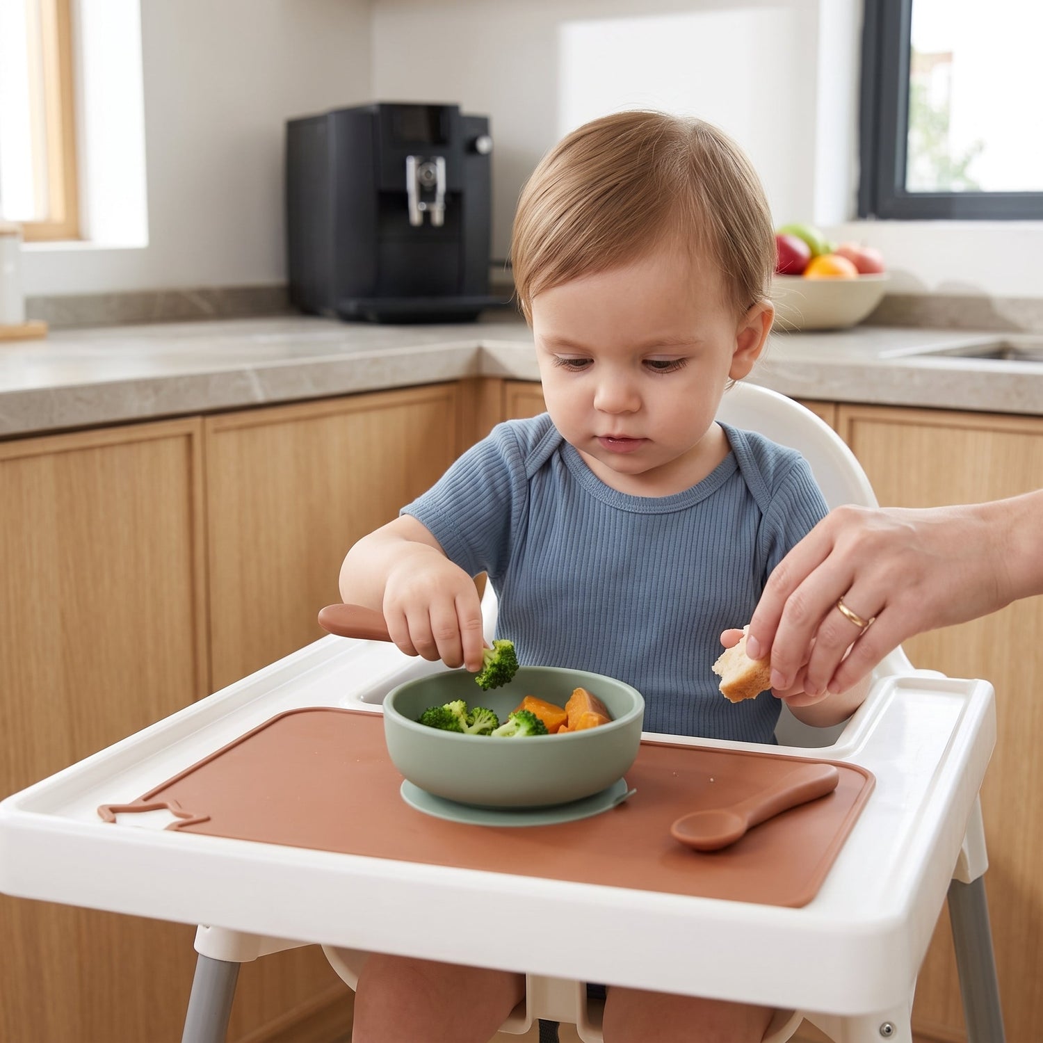 Little Manta Star Silicone Baby Placemat
