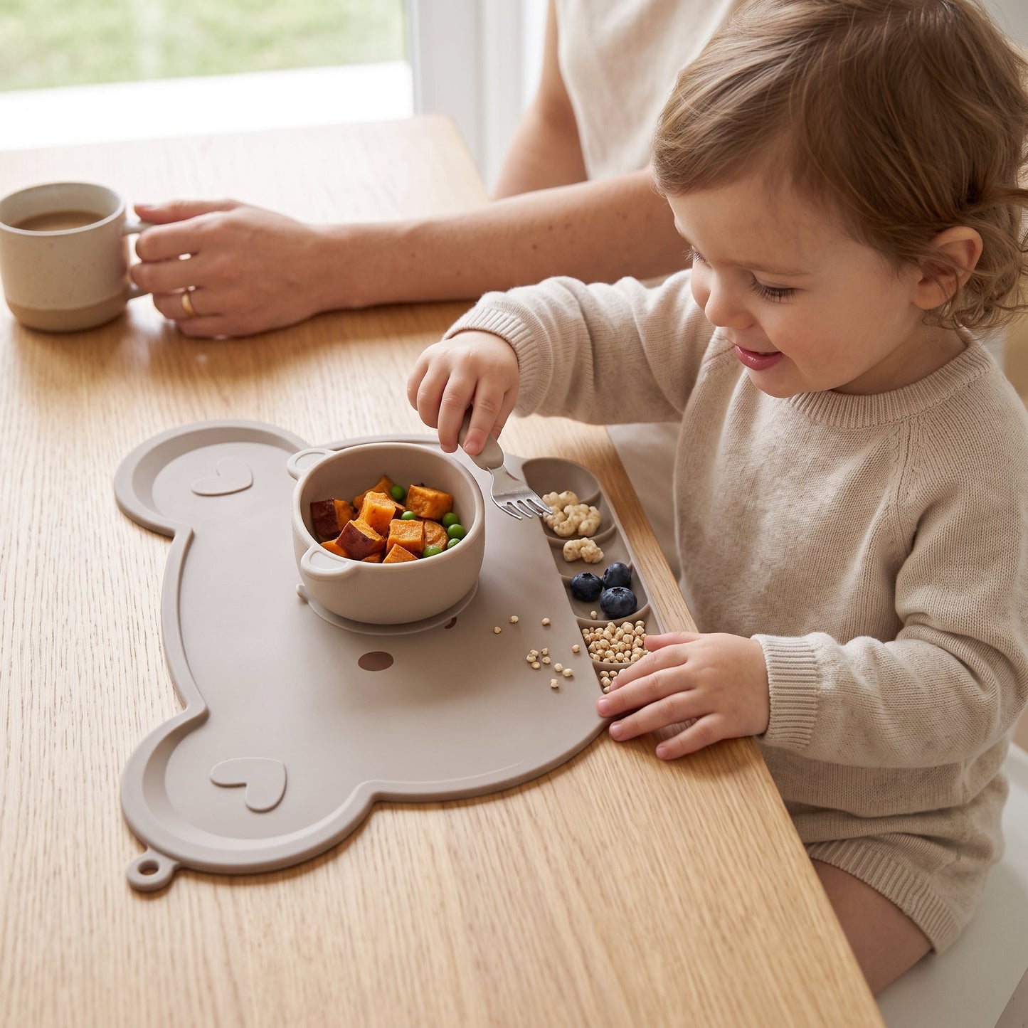 Little Manta Nordic Silicone Baby Placemat