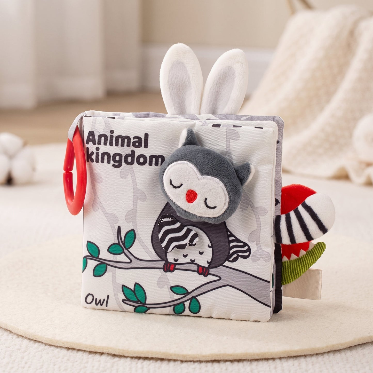 Little Manta Sensory Baby Cloth Book