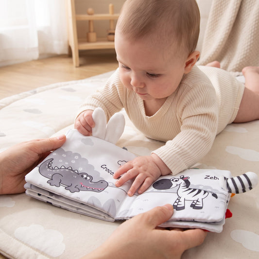 Little Manta Sensory Baby Cloth Book