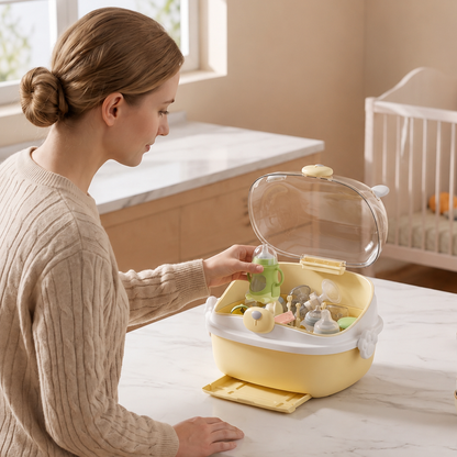 Little Manta Baby Bottle Storage Rack