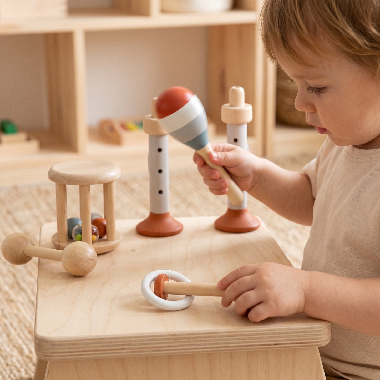 Little Manta Wooden Musical Instrument Set